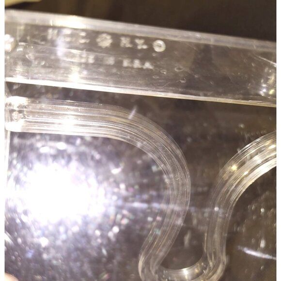 Vintage Rare 1970s Space Age Designs Lucite Clear Post Modern Napkin Holders Sta - Picture 2 of 13